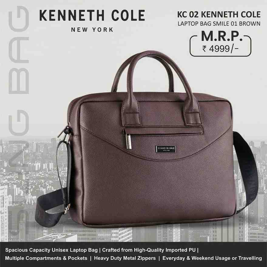KENNETH COLE 02 Laptop Bag SMILE – 01