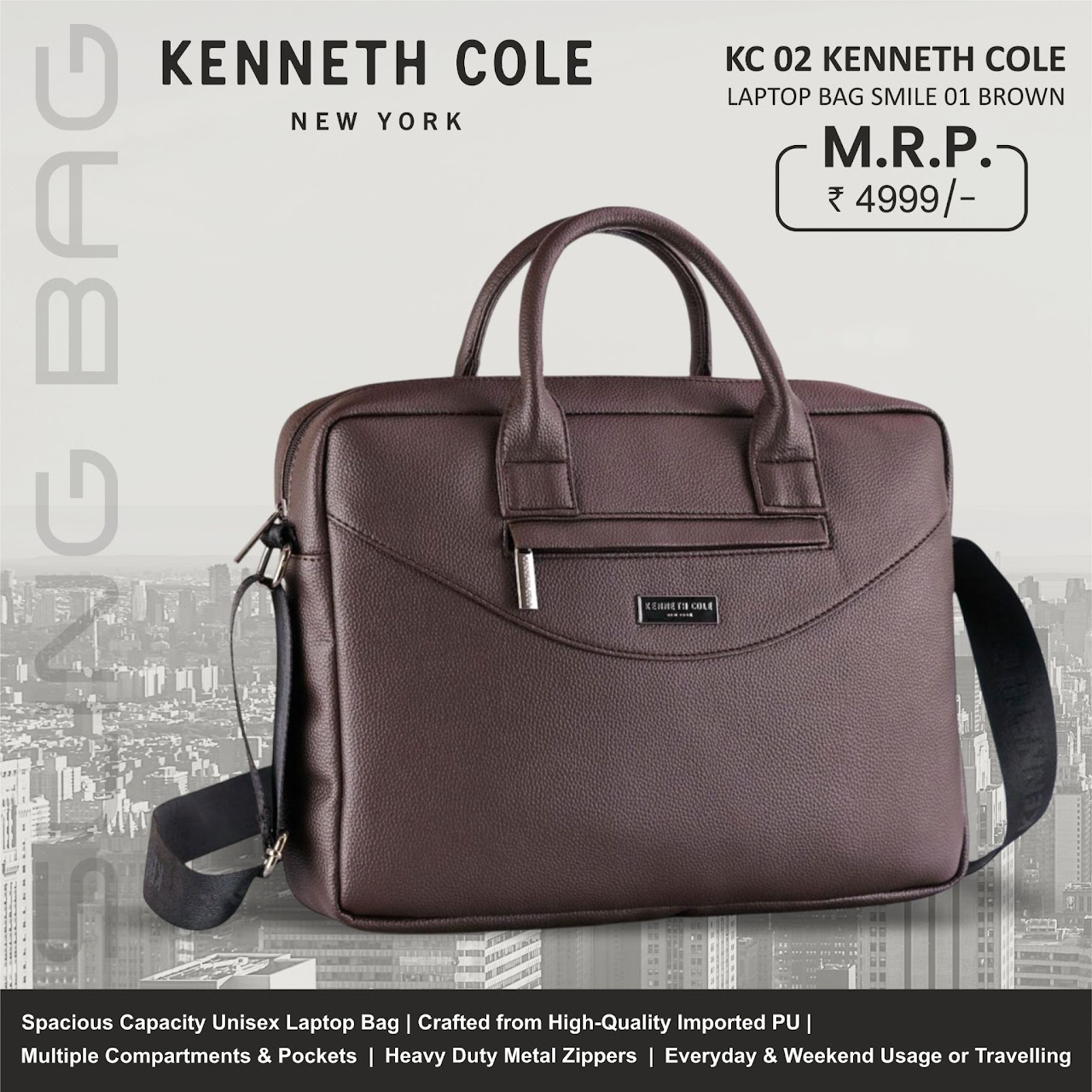 KC 02 Laptop Bag SMILE – 01