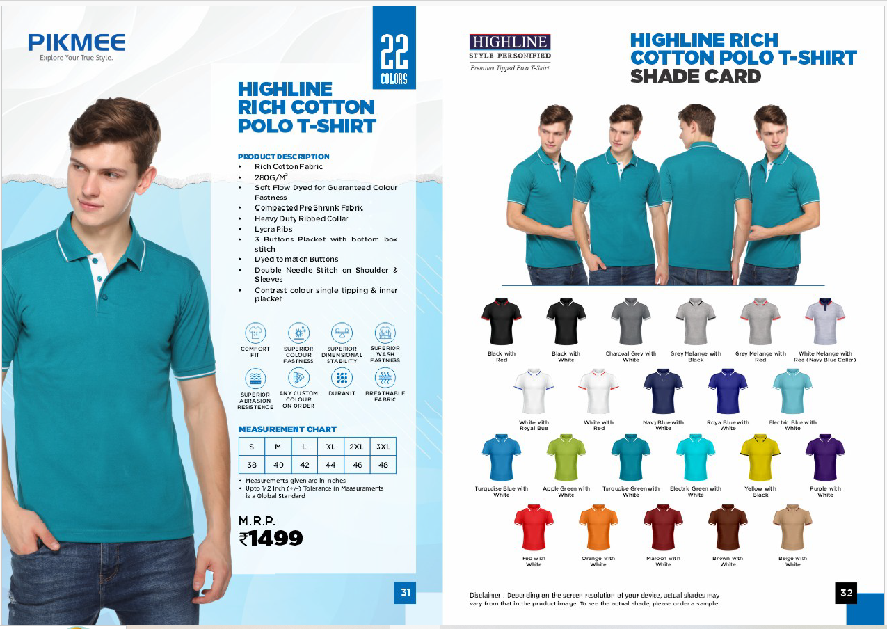 HIGHLINE RICH COTTON POLO T-SHIRT