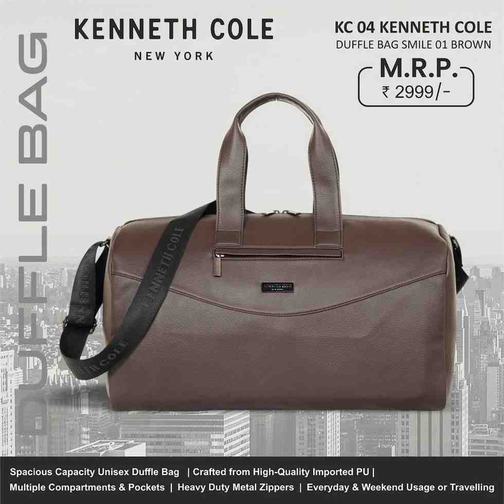 KENNETH COLE KC 04 Duffle Bag SMILE – 01