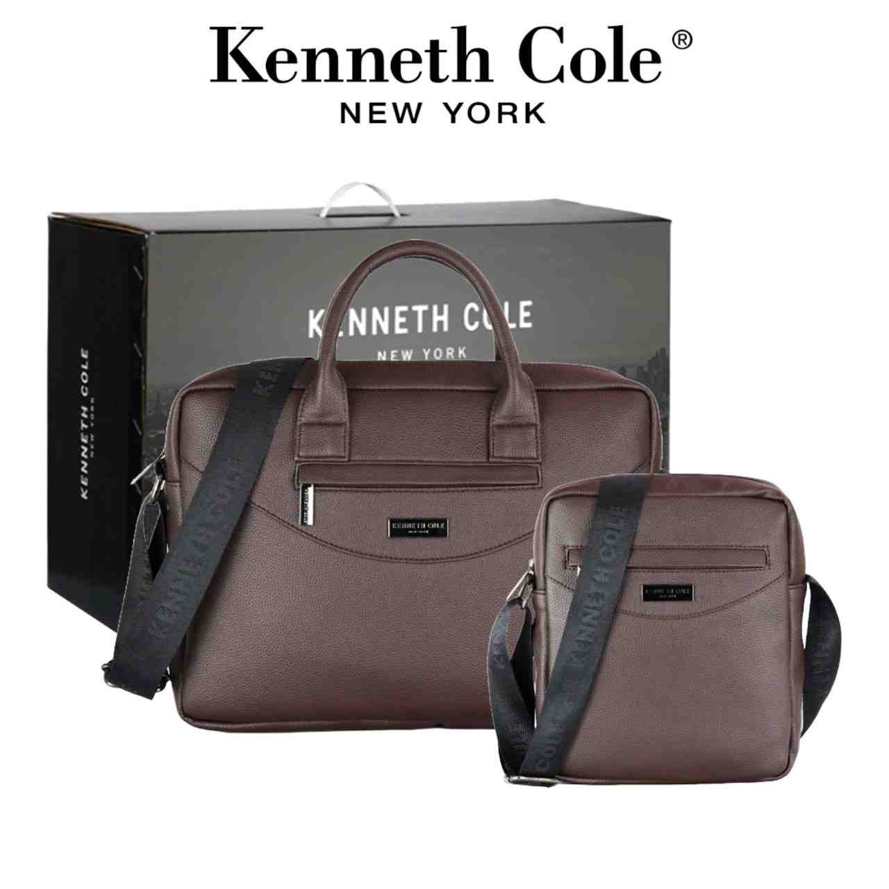 KENNETH COLE Laptop Bag & Sling Bag Combo