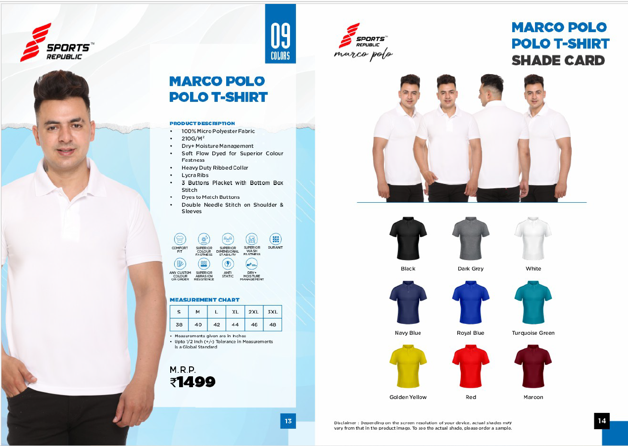 MARCO POLO POLO T-SHIRT