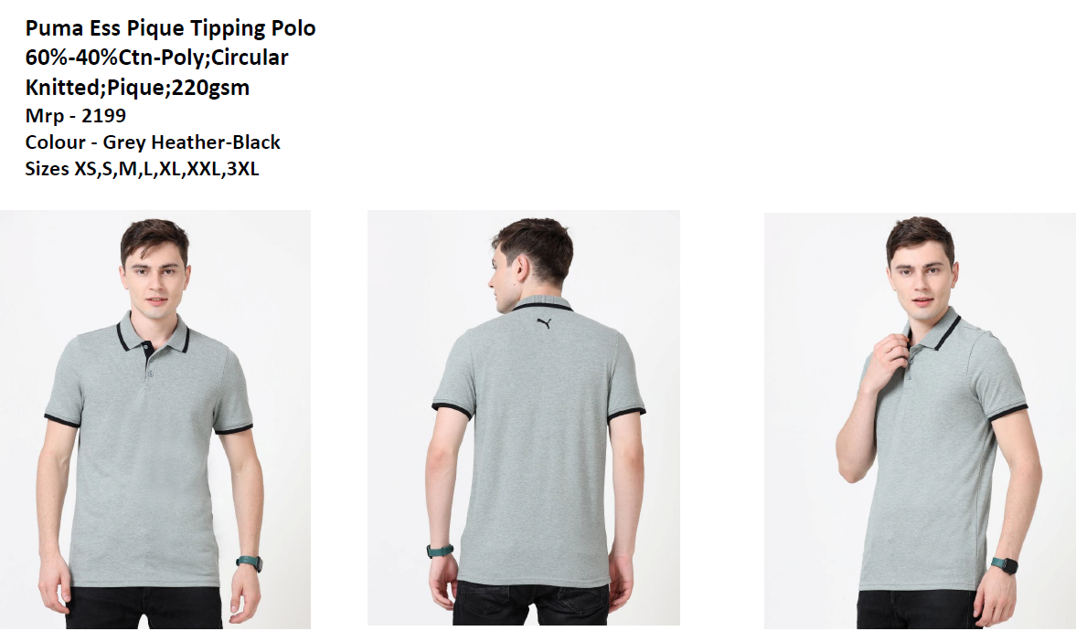 Puma Ess Pique Tipping Polo