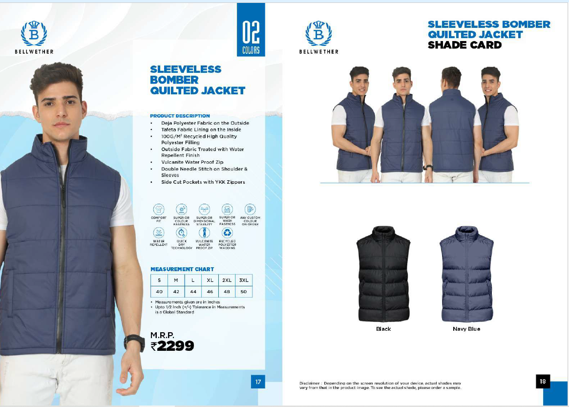 SLEEVELESS BOMBER QUILTED JACKET