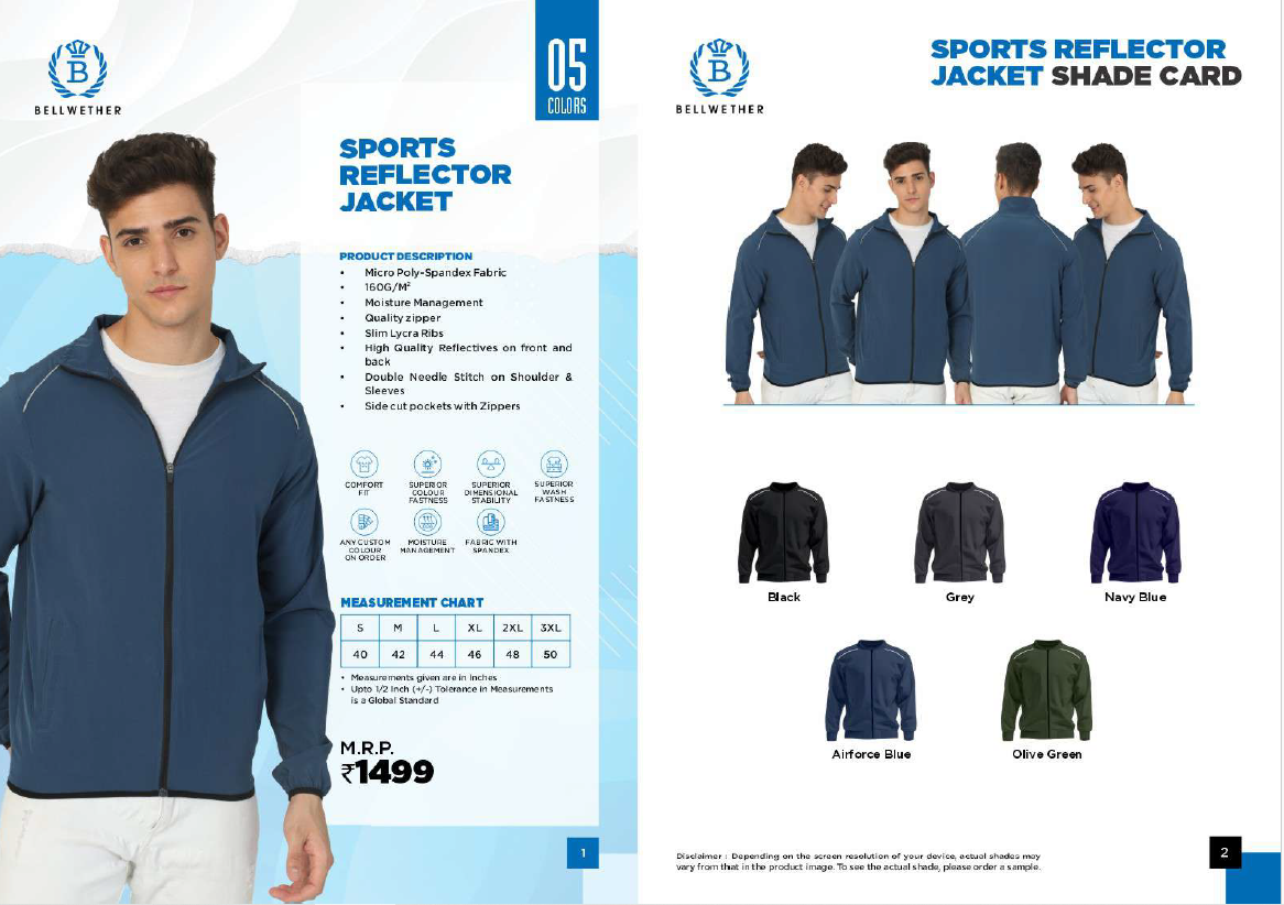 SPORTS REFLECTOR JACKET