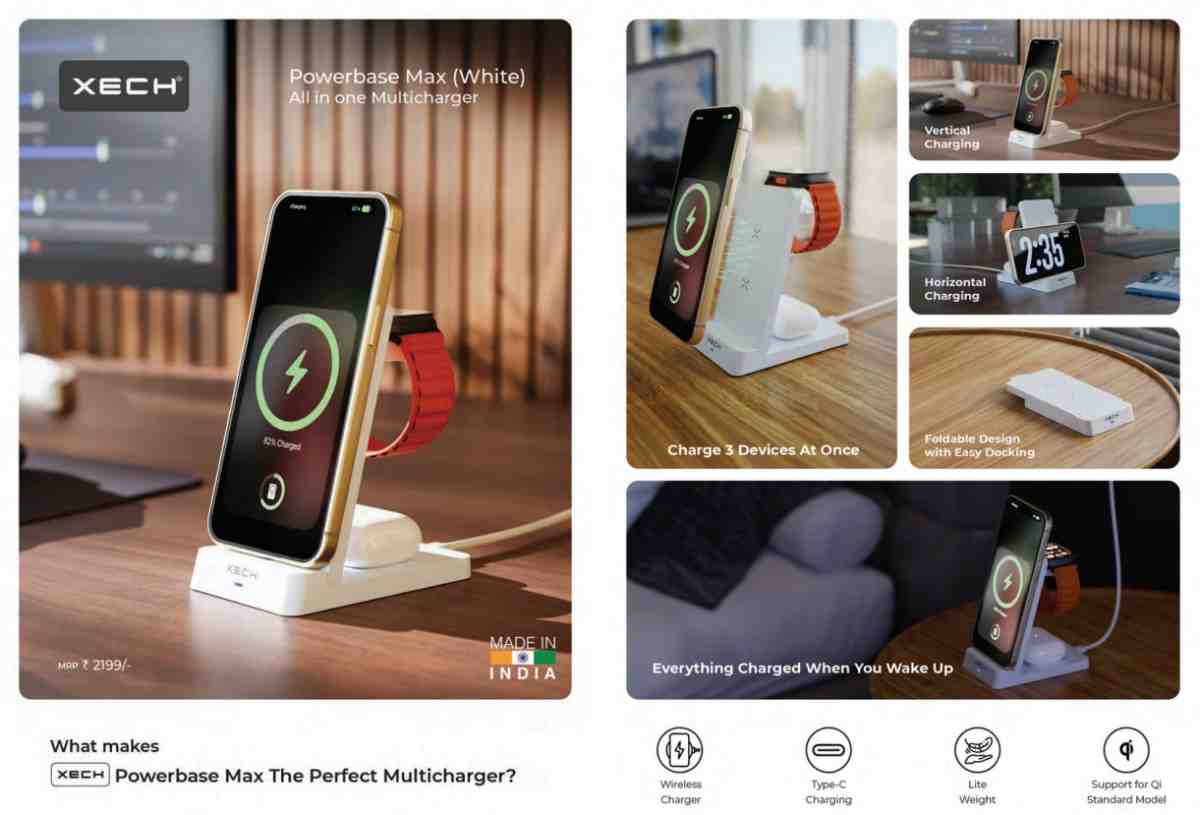 XECH Powerbase Max Wireless Charger