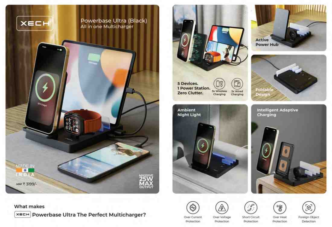 XECH Powerbase Ultra Wireless Charger