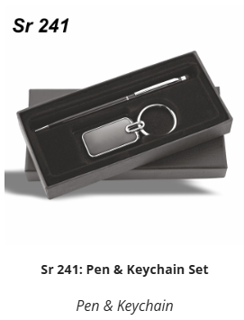 Sr 241: Pen & Keychain Set