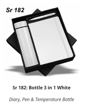 SR 182 to SR 184: Pen, Diary & Temperature Bottle