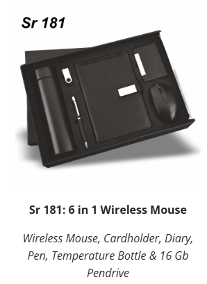 Sr 181: 6 in 1 with Wireless Mouse