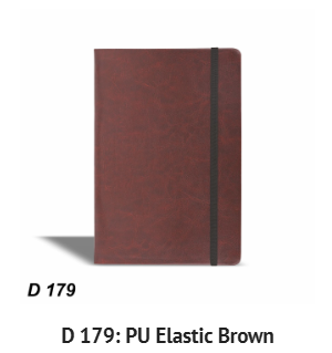 PU Elastic Diary