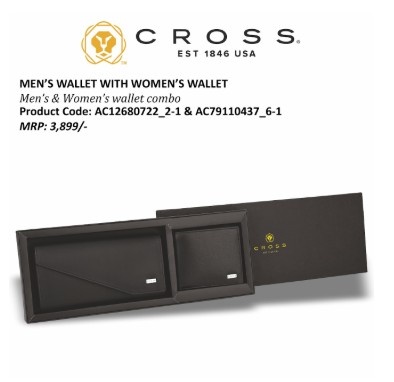 CROSS Mens Wallet with Womens Wallet
