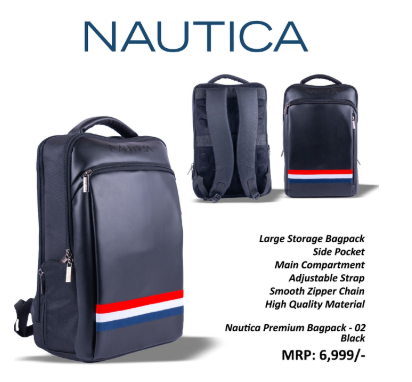Nautica Premium Bagpack