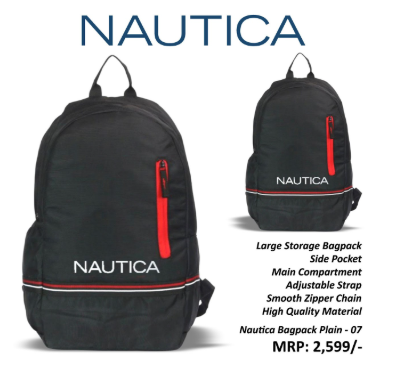 Nautica Bagpack Plain