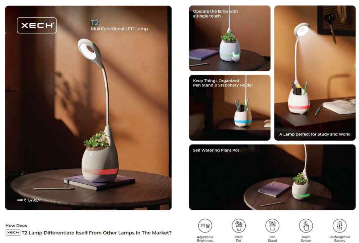 XECH T2 LAMP