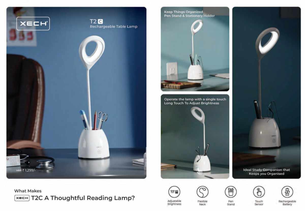 XECH T2C LAMP