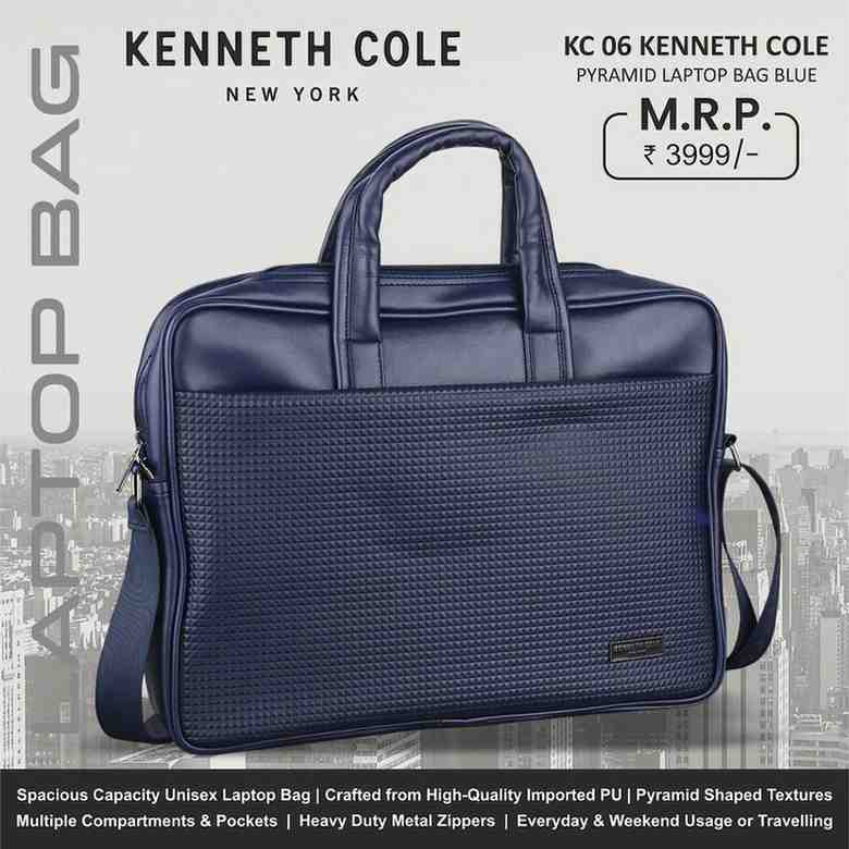 KENNETH COLE Pyramid Laptop Bag