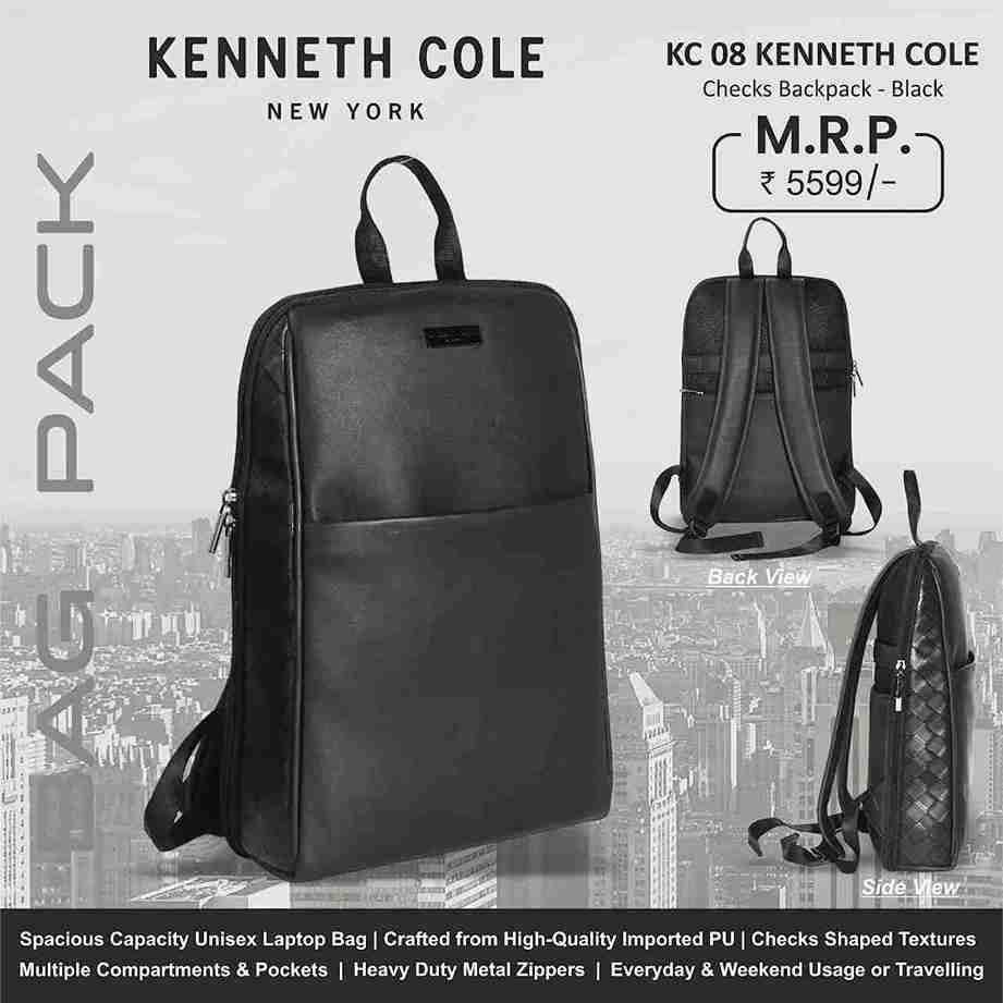 KENNETH COLE Checks Backpack
