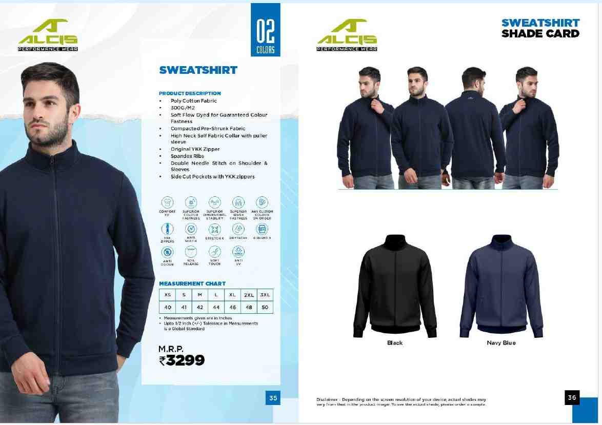 ALCIS SWEATSHIRT