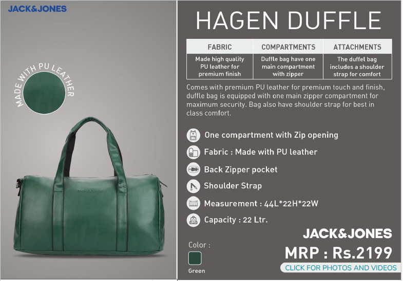 Hagen Duffle