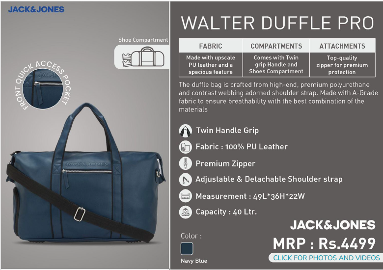 Walter Duffle Pro