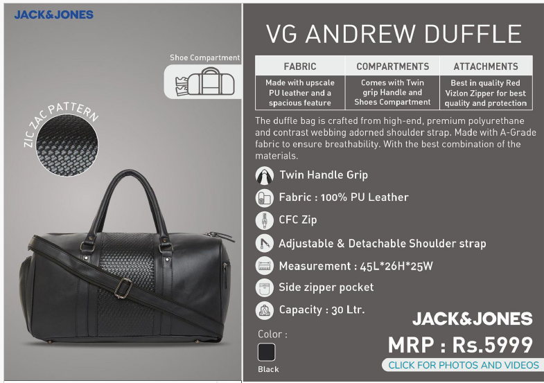VG Andrew Duffle
