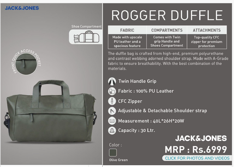 Rogger Duffle