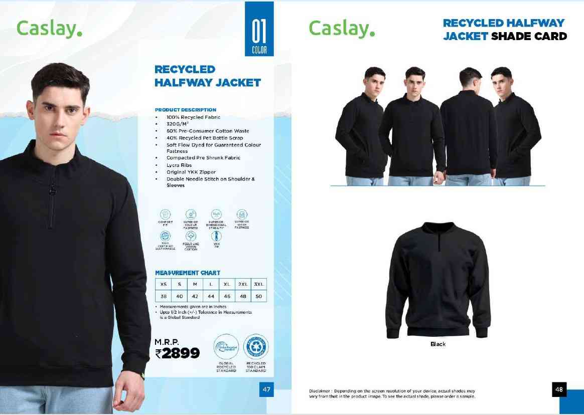 RECYCLED HALFWAY JACKET
