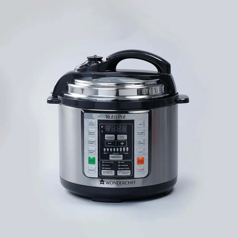 Wonderchef Nutri-Pot 3L Electric Pressure Cooker with 7-in-1 Functions