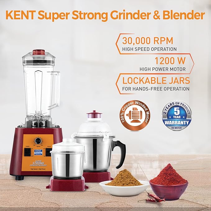 Stainless Steel Super Strong Grinder & Blender