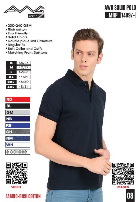 AWG Solid Polo