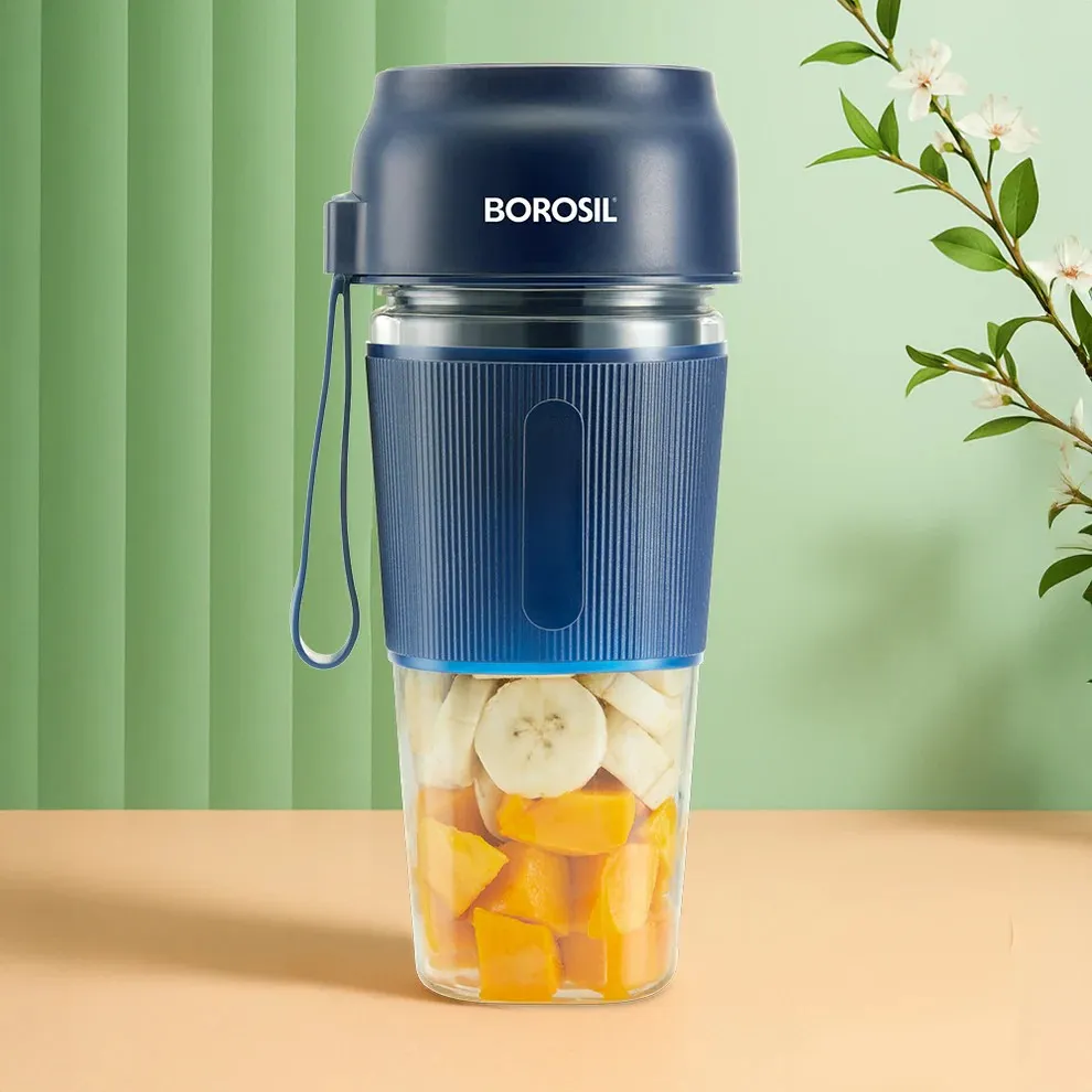 BOROSIL Nutrigrip Portable Blender, 40 W