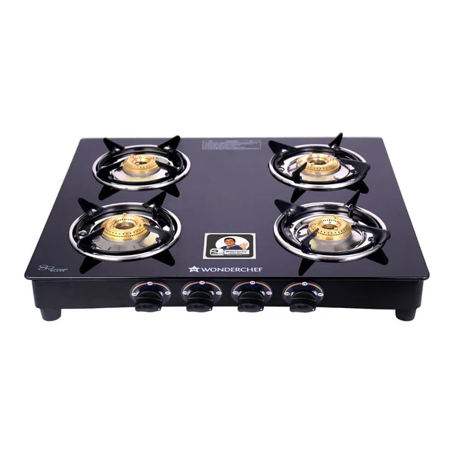 Ultima 4 Burner Manual Glass Cooktop