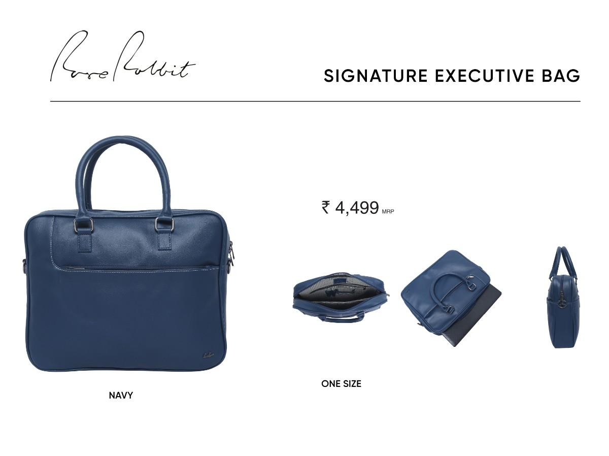 RARE RABBIT Signature Executive Bag