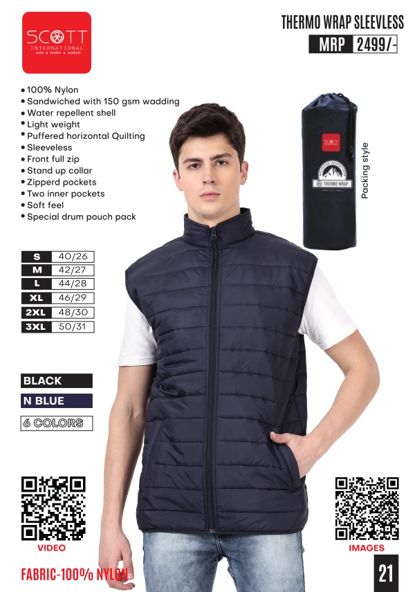 THERMO WRAP SLEEVLESS