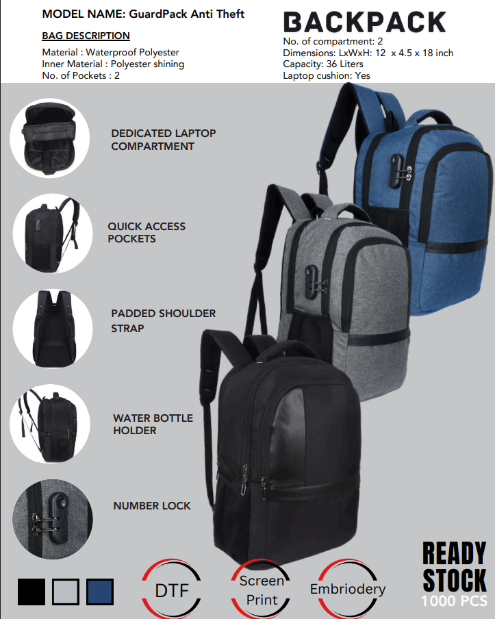 GuardPack Anti Theft