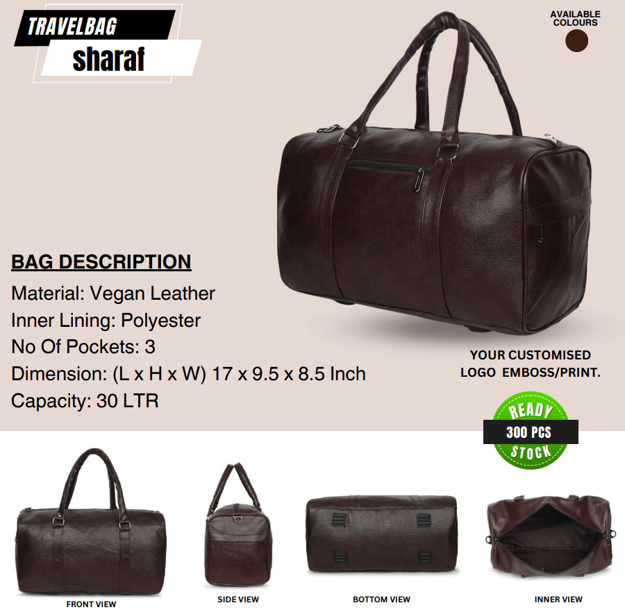 Sharaf DUFFLE BAG