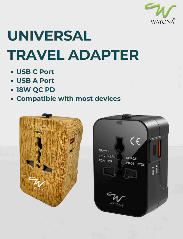 UNIVERSAL TRAVEL ADAPTER