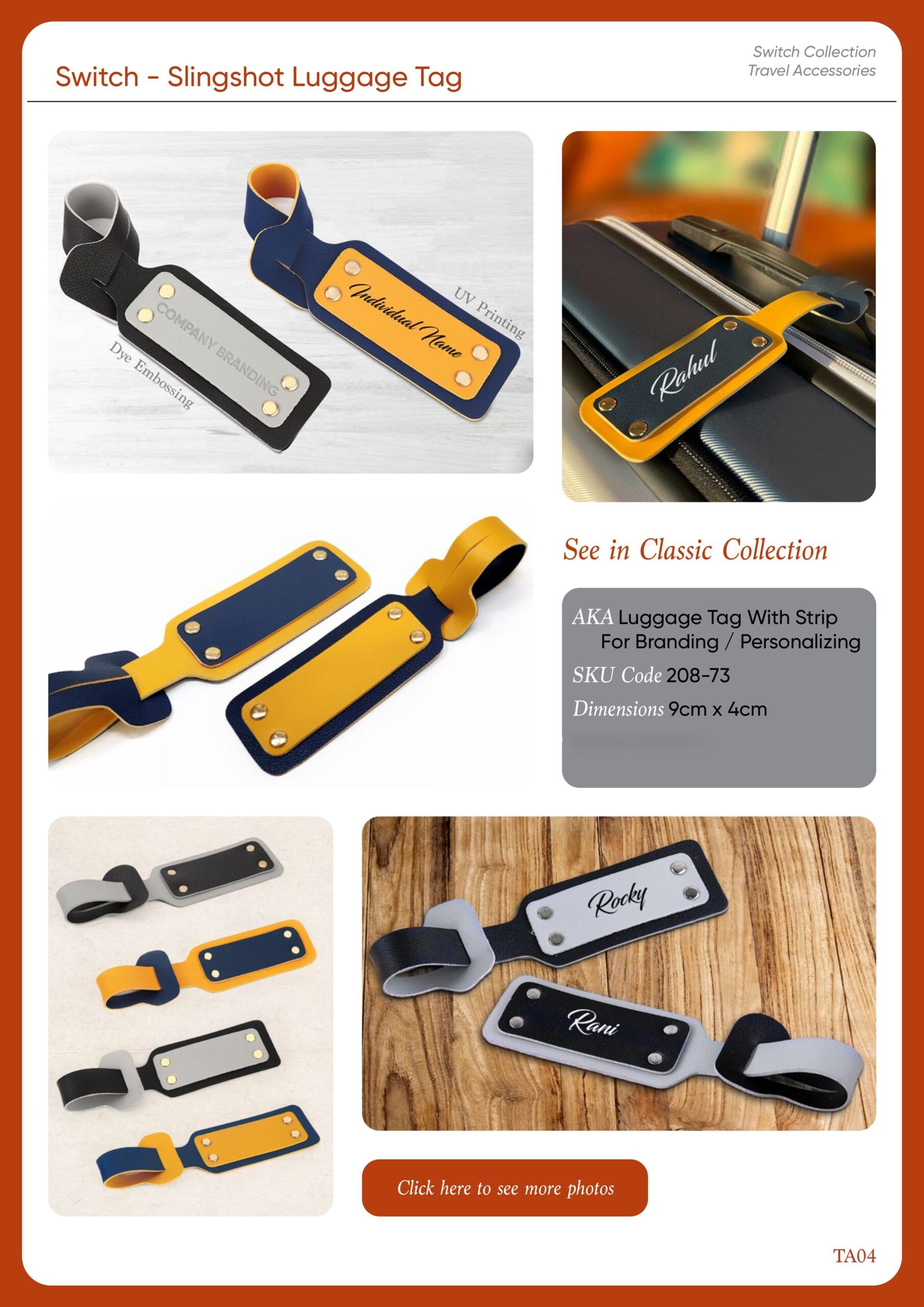 Switch – Slingshot Luggage Tag