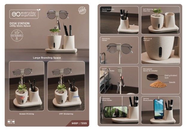 Desk Station : Eco Friendly