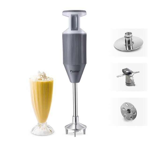 Grey Steel Shaft 250W Hand Blender (1)