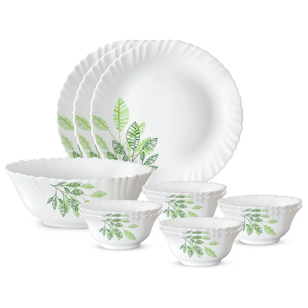 Larah by Borosil, Fauna Dinner Set, 13 pc
