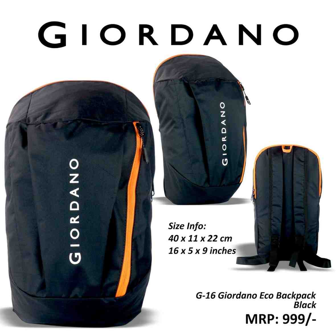Giordano Eco Bagpack