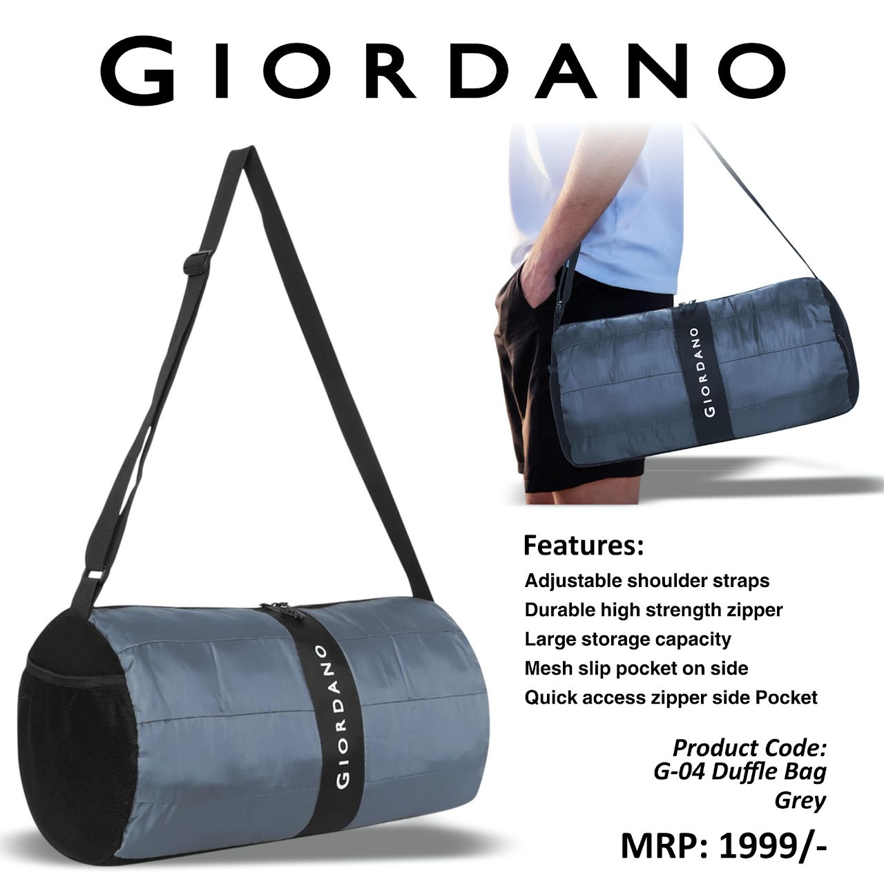 Giordano Duffle Bag