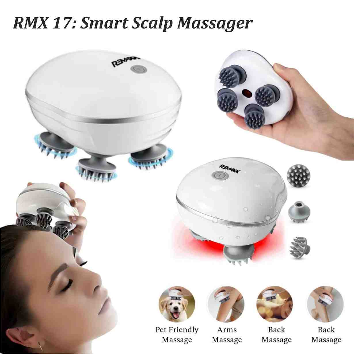 RMX 17: Smart Scalp Massager