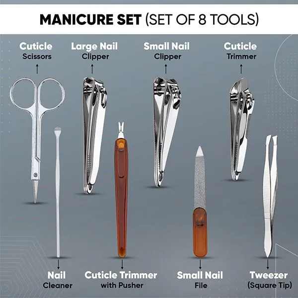 Manicure Set (Set Of 8 Tools) – MS-08