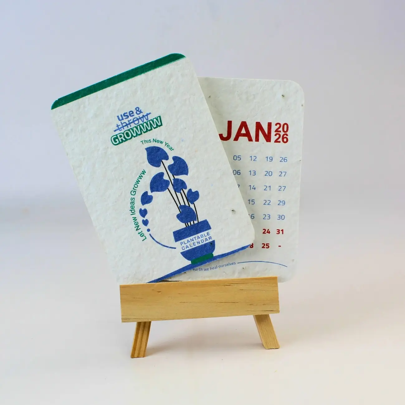 PLANTABLE CALENDAR (WOOD)