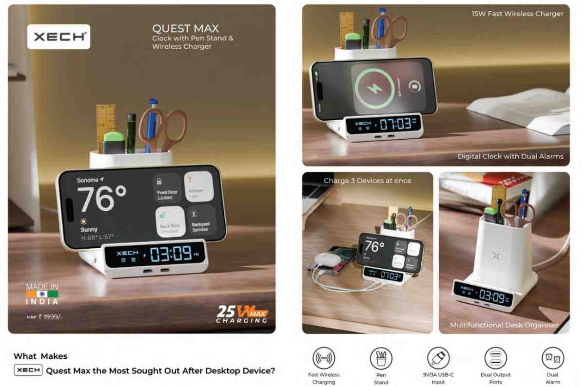 XECH QUEST MАX WIRELESS CHARGER