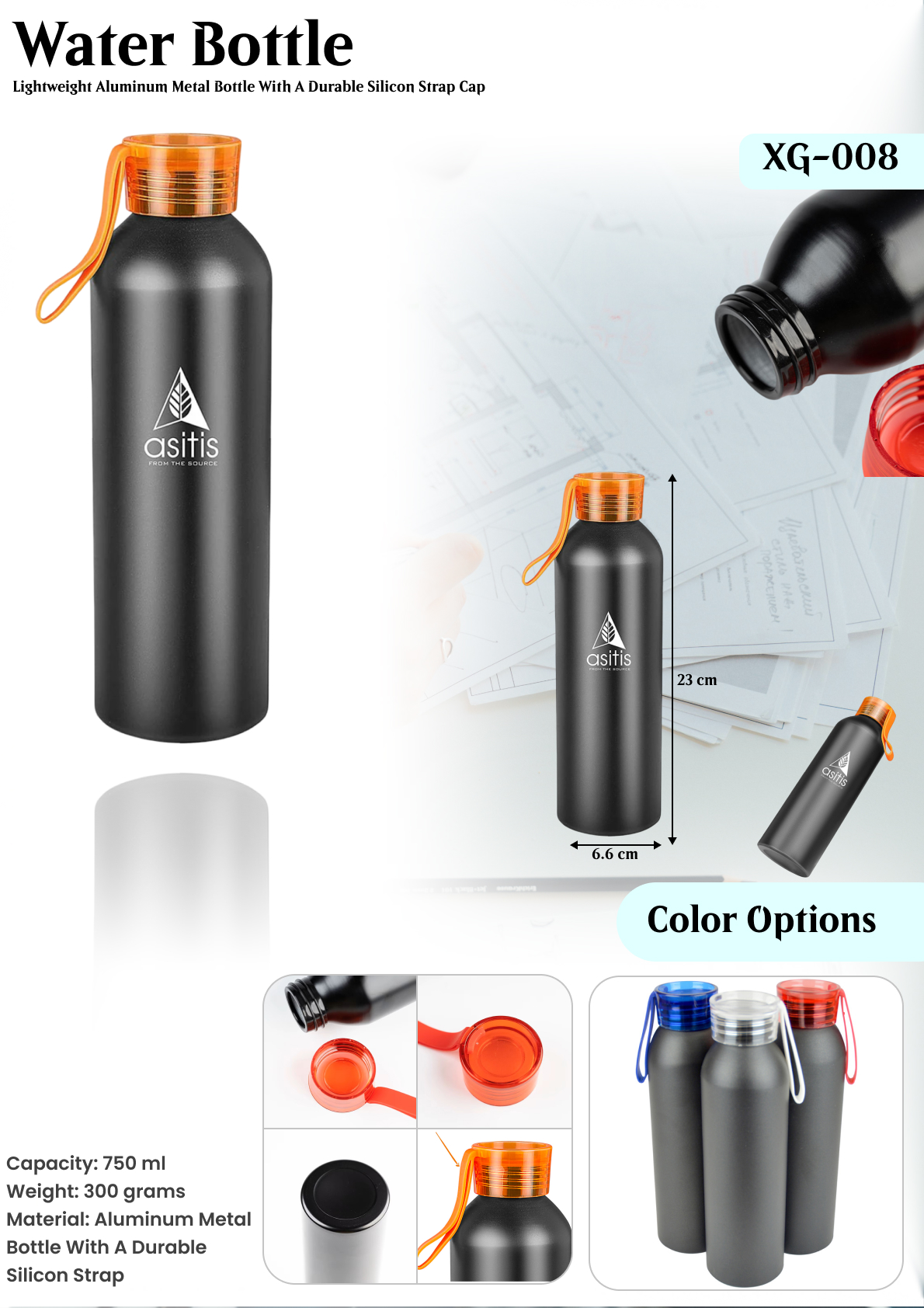 WATER BOTTLE : XG- 008