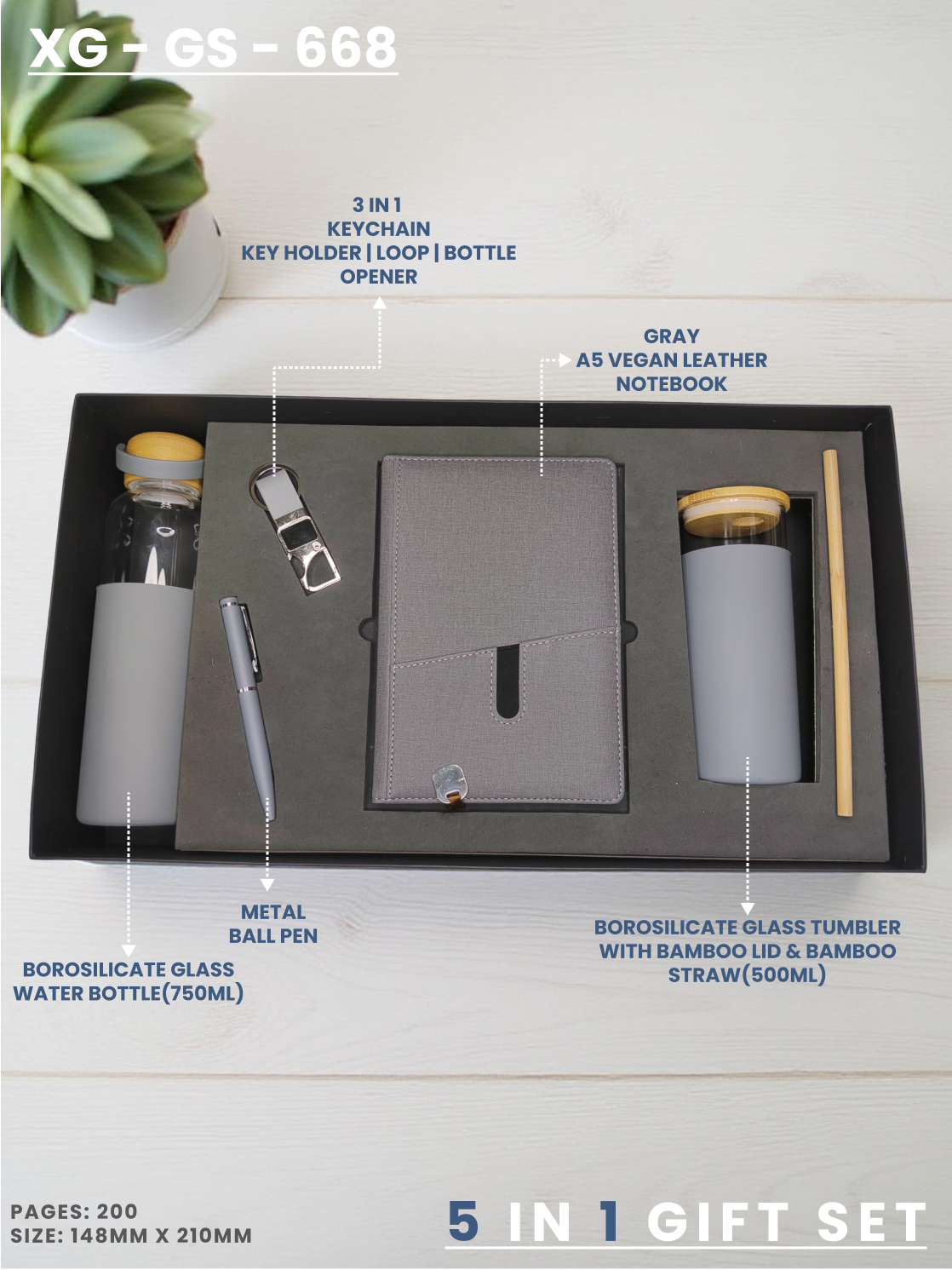 5 In 1 Gift set ( XG – GS – 668)